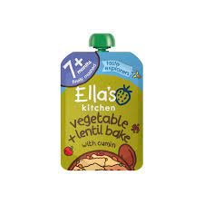 Ella's Veg+Lentil+Cumin130g