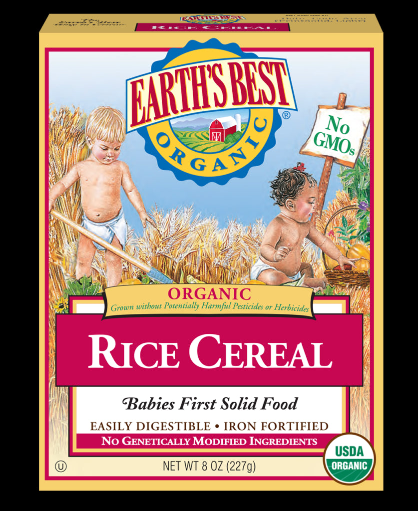 Earth Bst Org.Rice Cereal 227g