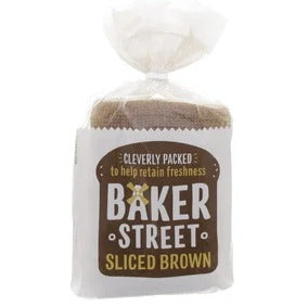 Bkr.St Brown Sliced Loaf 600g