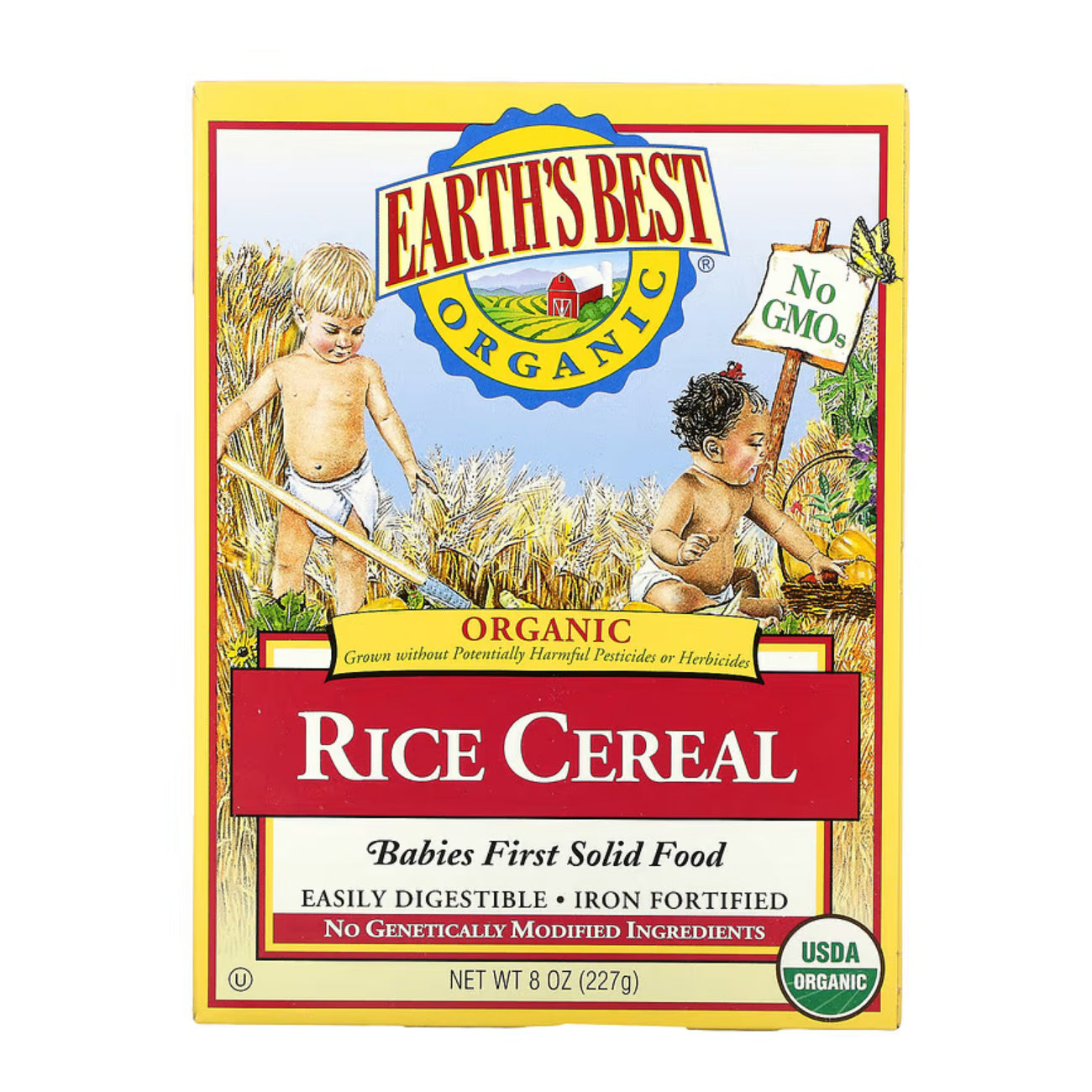 Earth Bst Org.Rice Cereal 227g