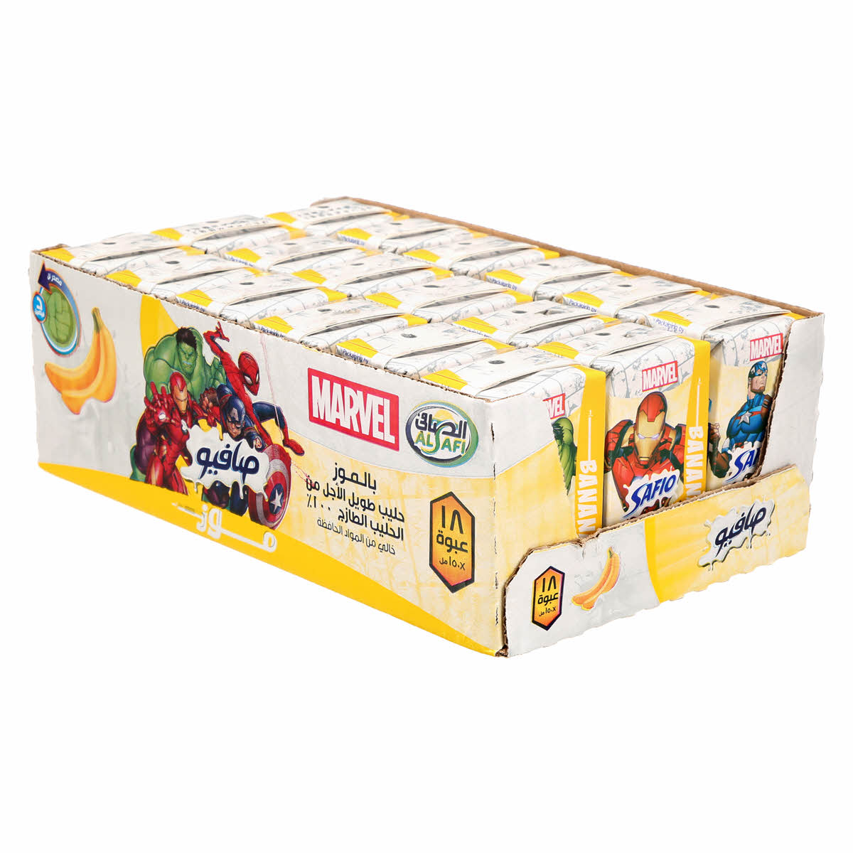 Safio UHT Milk Banana 150ml