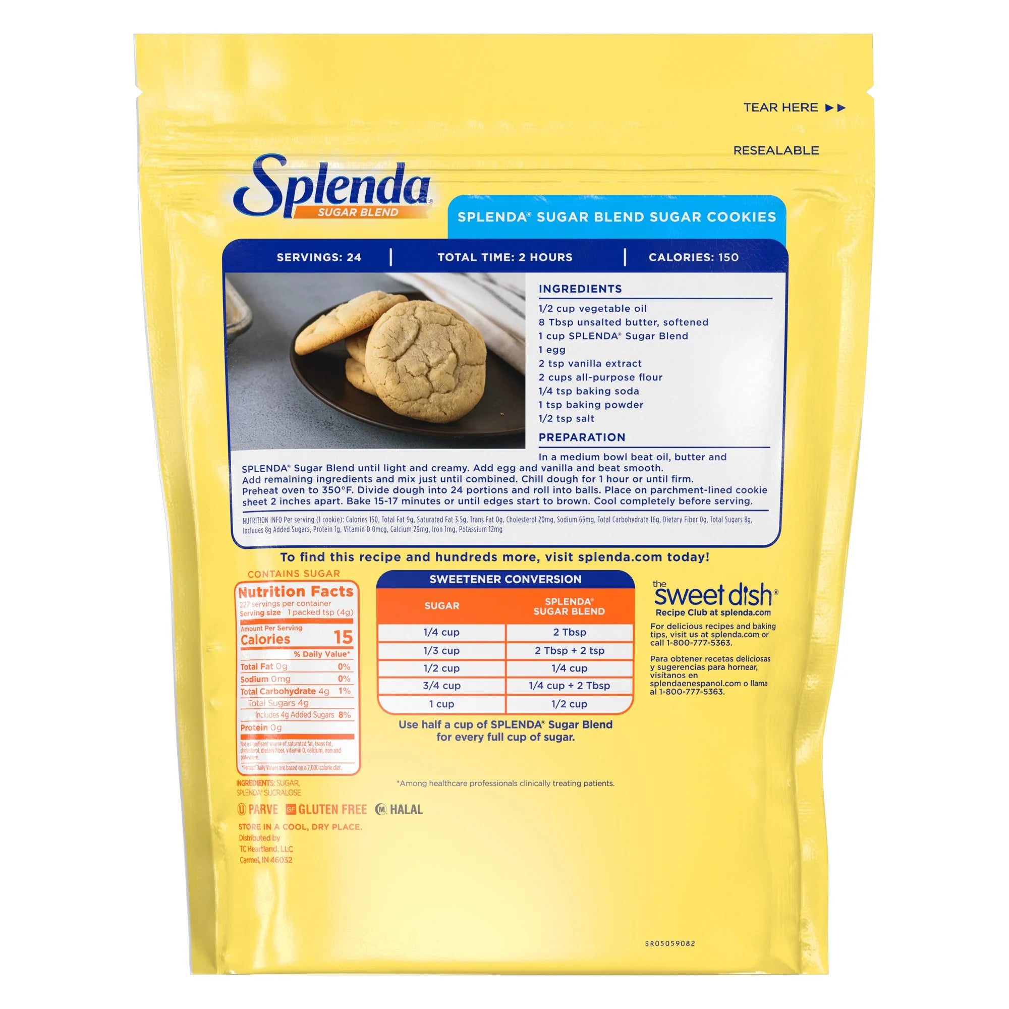 Splenda Sugar Blend  908gm